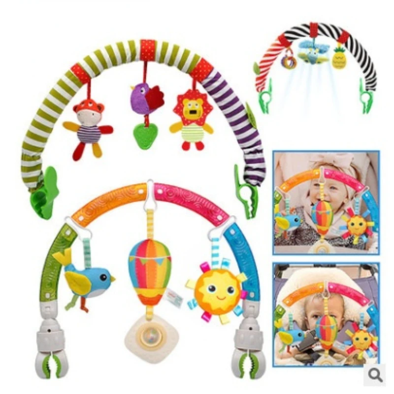

Baby stroller pendant bed around the bed bell bed hanging music plush bedside bell rattle suitable for 0-1 years old