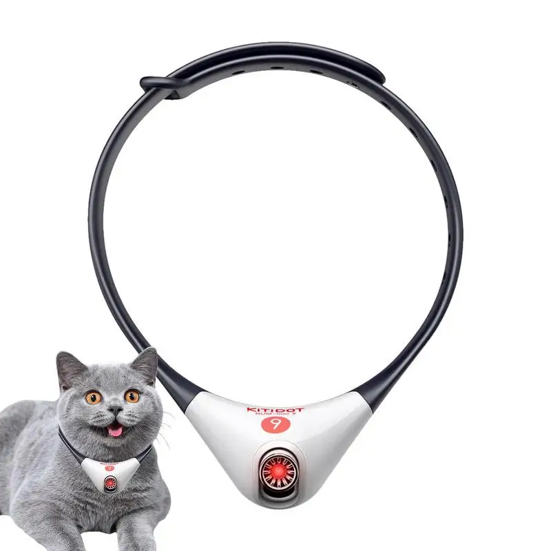 

Cat Collar Toys With LED Lights Wearable Electric Smart Amusing Collar Soft Training Chaser Interactive Toy Electric Smart