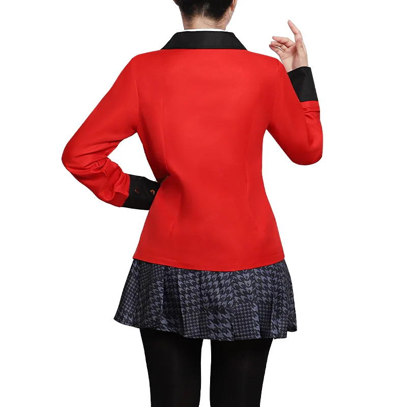 Костюм для косплея аниме момобами ририка соблазнительный красный Школьный