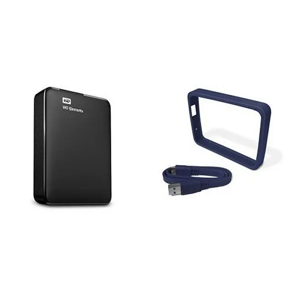 Hard Drive Western Digital WD Elements Portable WDBU6Y0030BBK-WESN 3 TB 2 5&quot USB 3.0 2.5&quot | Disk