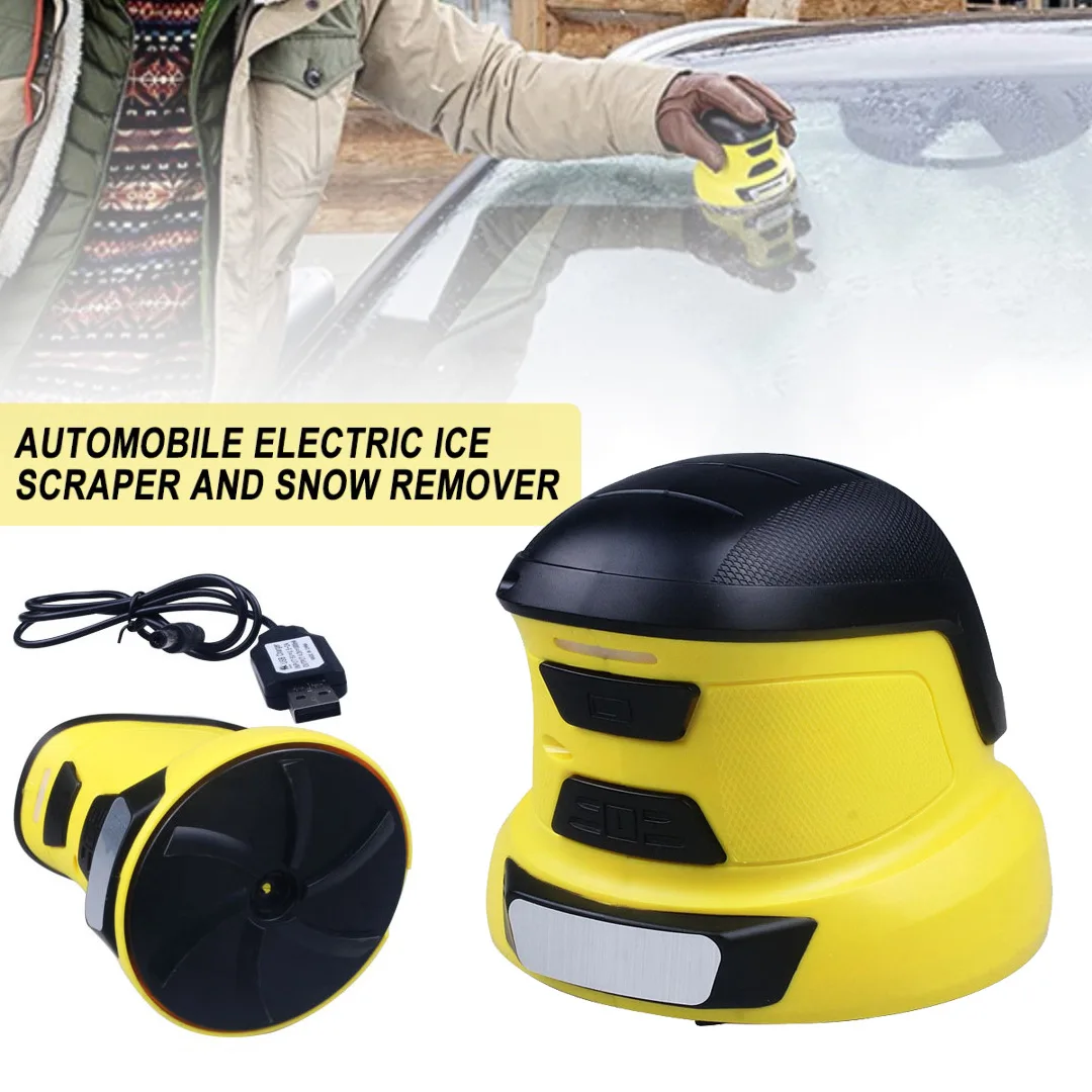 

Newest Electric Heated Car Ice Scraper Automobiles Cigarette Lighter Snow Removal Shovel Windshield Glass Defrost Clean Tools