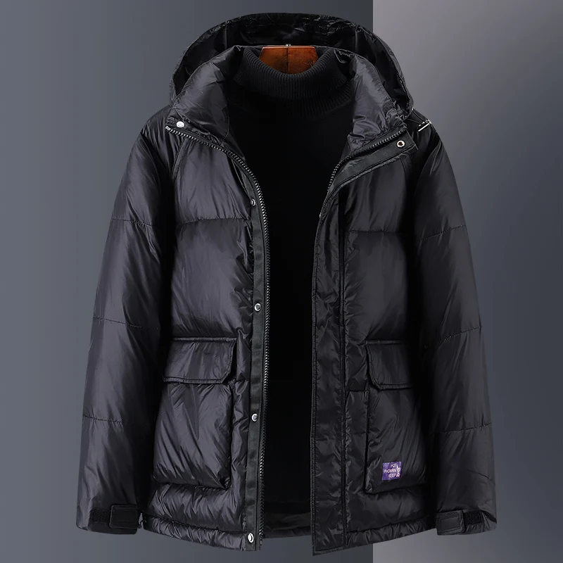 Популярная Зимняя коллекция 2020 года большая крутая Повседневная легкая мужская