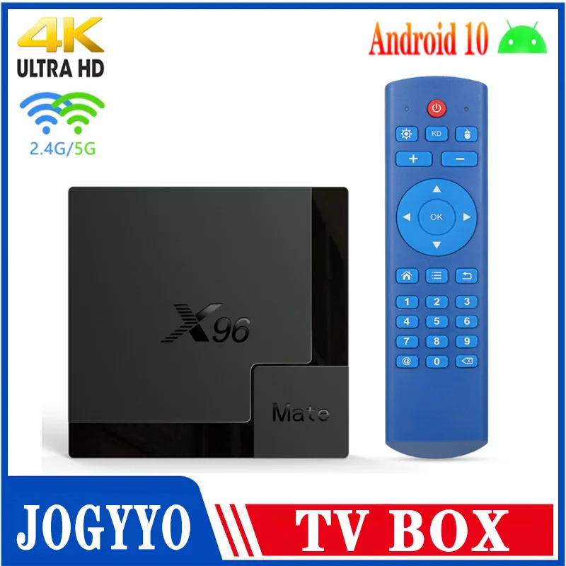

ТВ-приставка X96 Mate, 4 + 64 ГБ, Android, четырехъядерный процессор Allwinner H616, 4 + 32 ГБ