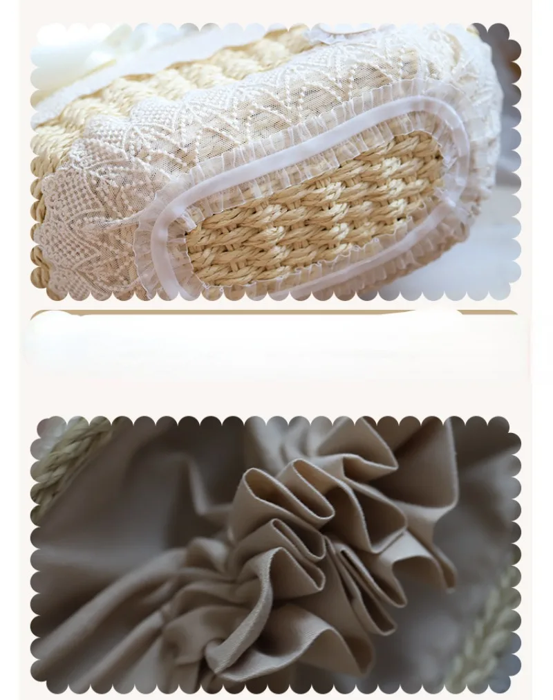 Сумка в стиле &quotЛолита&quot элегантная Милая плетеная для девочек-подростков