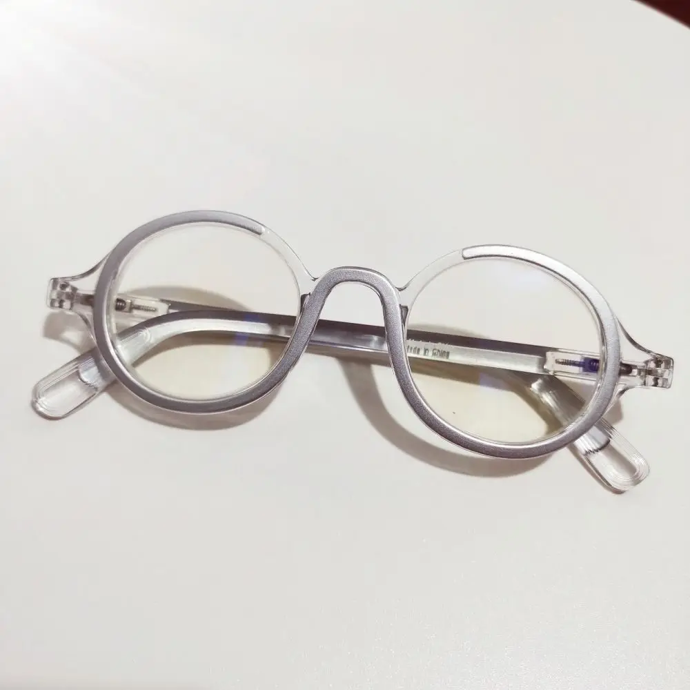 Фото Очки для чтения Vision Care, круглая оправа, пружинные заушники, для пресбиопии, для дальнозоркости, ультралегкие, с оптической оправой из полимерной смолы №2