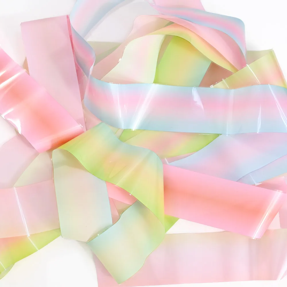 10 рулонов/набор фольга для ногтей