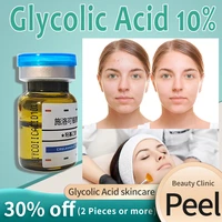 glycolic acid peeling 10 5ml chemical peeling aha skin peeler remove acne pockmark peeling treatment exfoliator tender
