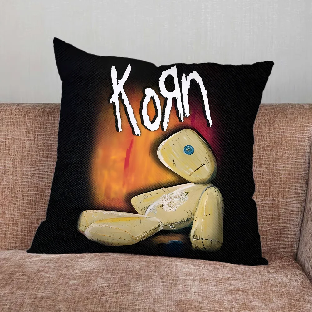 Наволочка K-Korn Rock Band для дома, спальни, автомобиля, офиса, гостиной, дивана, наволочка, подходит (art.: 3920cc052d812) - 3920cc052d812