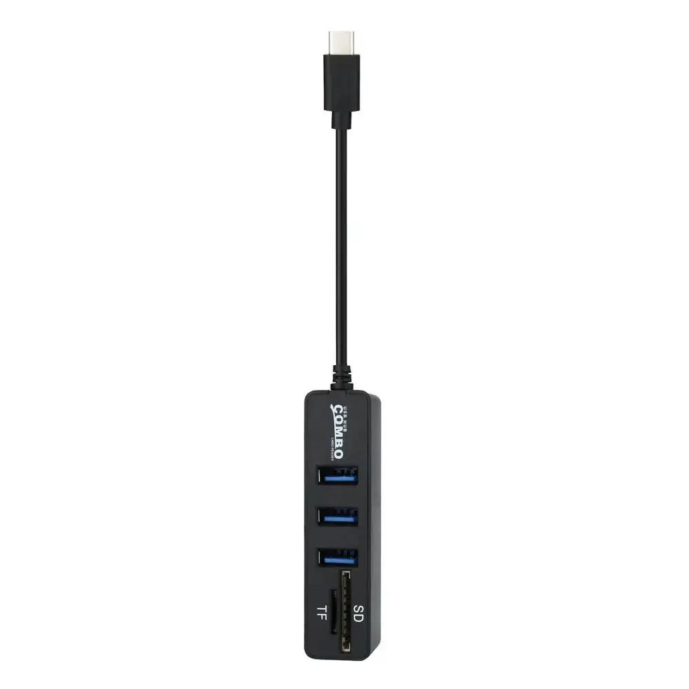 Разветвитель Type-C OTG usb-хаб Combo 3 портативный разветвитель все в одном для ПК