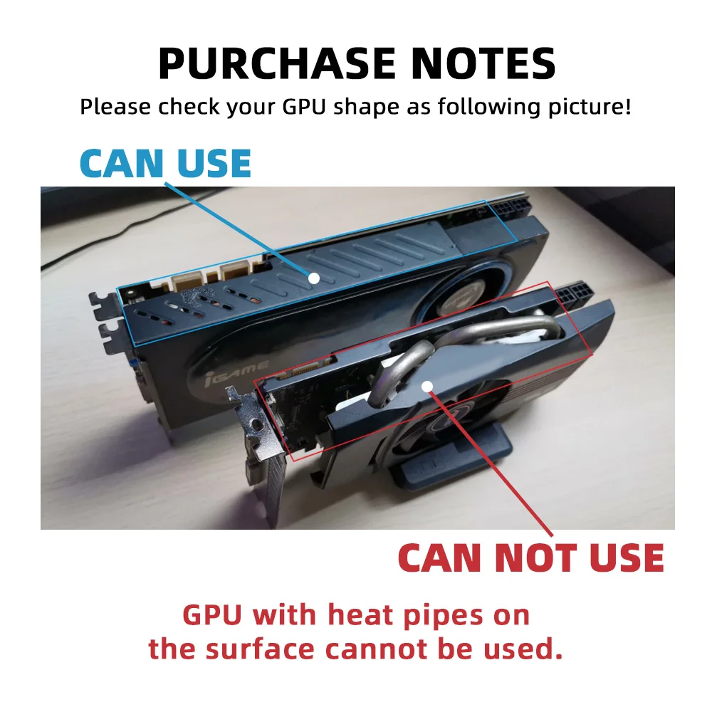 Украшение для видеокарты цвет под заказ Обложка VGA RGB GPU боковая панель