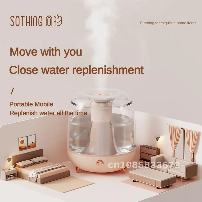 SOTHING домашний портативный увлажнитель воздуха Настольный съемный круглый