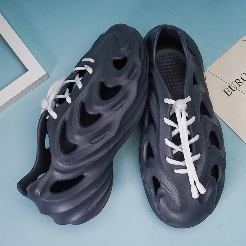 2023 New Men's Lightweight Quick Drying Sandals Lace-up Size 39-45 Outdoor Sports Beach Shoes Famous Designer Hot Style