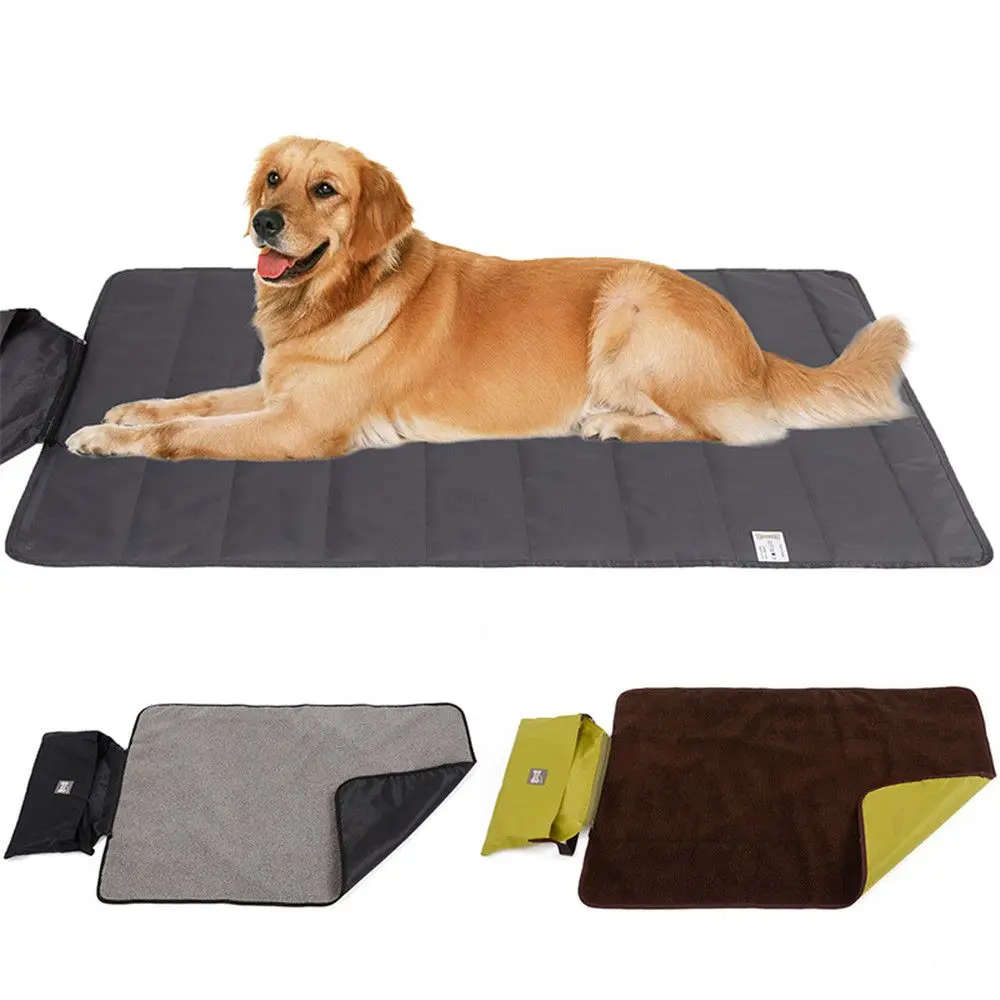 

Soft Warm Pet Supplies Portable Camping Dog/Cat Blanket Indoor Pet Mat Bed Pad