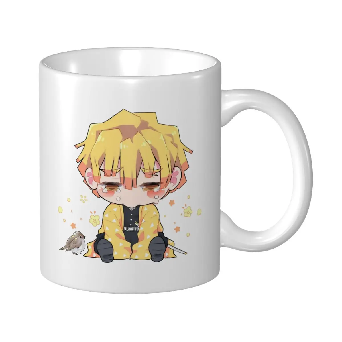 

Demon Slayer Coffe Mug Solid color Mugs Personality Ceramic Mugs Eco Friendly Tea Cup 330ml (11oz)