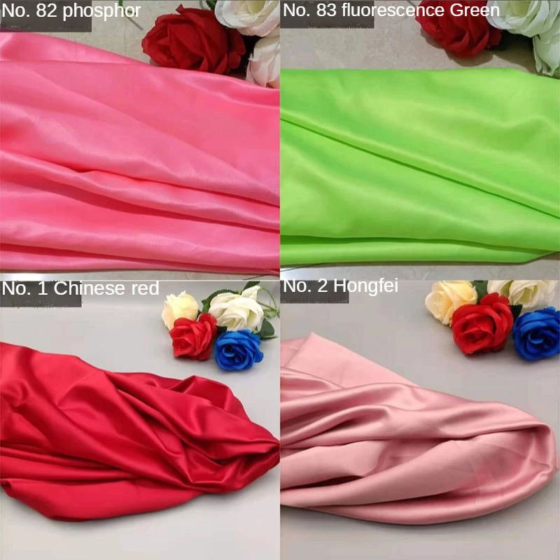 Матовая атласная ткань высокой плотности для шитья одежды свадебных платьев