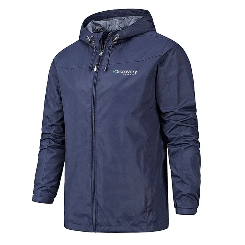 

2023 Discovery Channel Jacket Men Spring Outdoor Sports Breathable Coats Climbing Trekking Windbreaker Travel Waterproof Jacket
