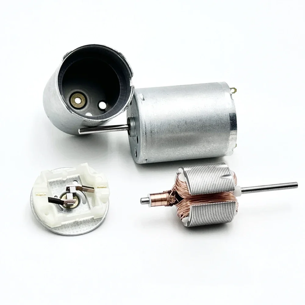 Мини-двигатель электрический с карбоновой щеткой постоянный ток 3 в-6 в 12700 об/мин
