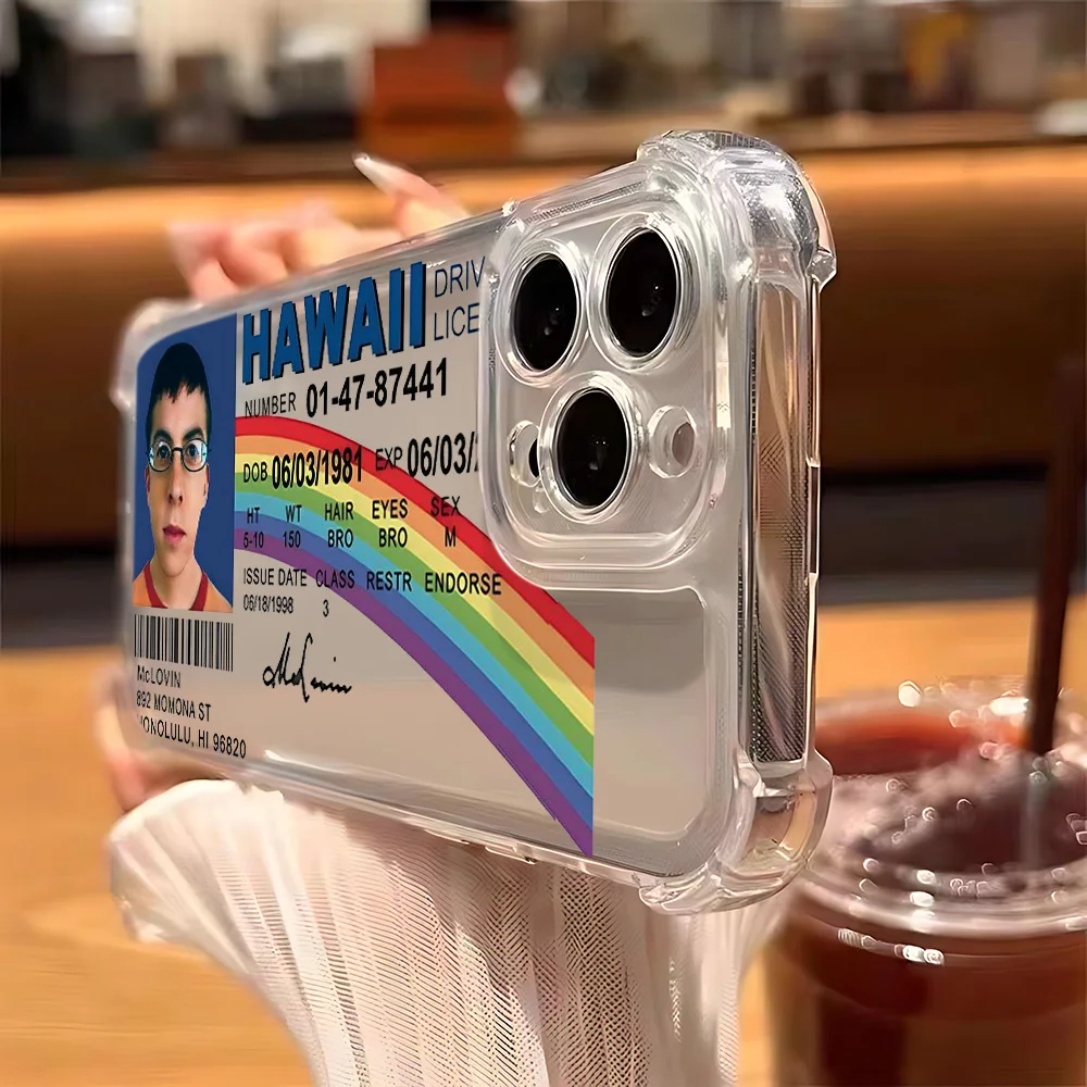Фото Чехол для телефона Mclovin Movie Superbad для Samsung Galaxy S25 S24 S23 S22 S21 S20 Note20 FE Ultra Plus 4G 5G Fall Clear TPU Cover №4