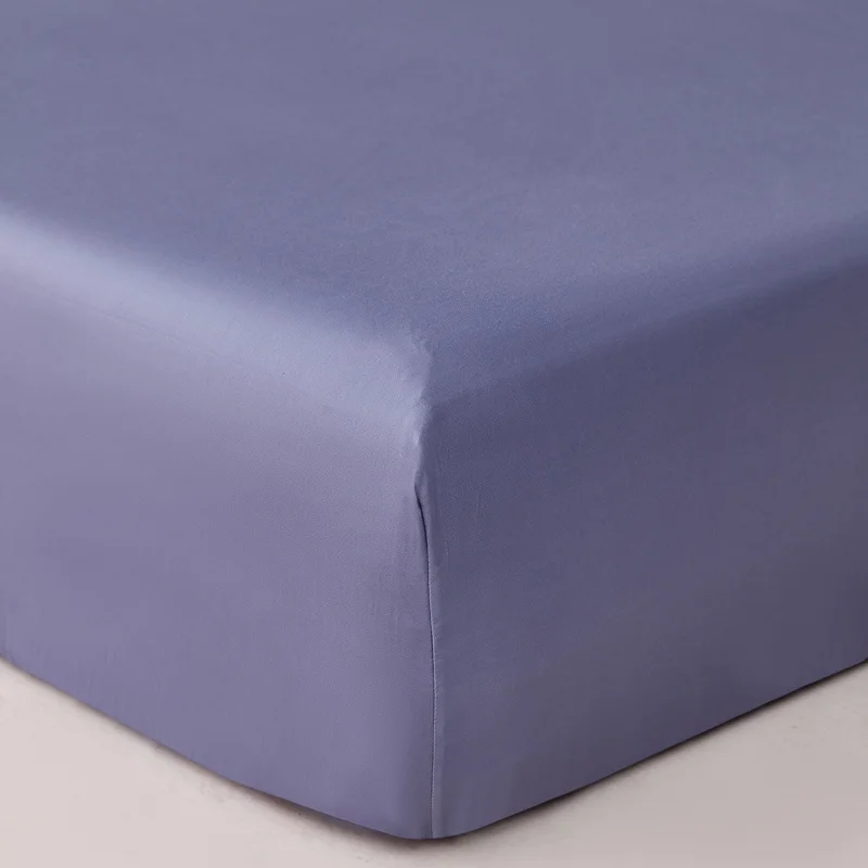 Простыня из египетского хлопка 800TC с резинкой однотонная простыня роскошный