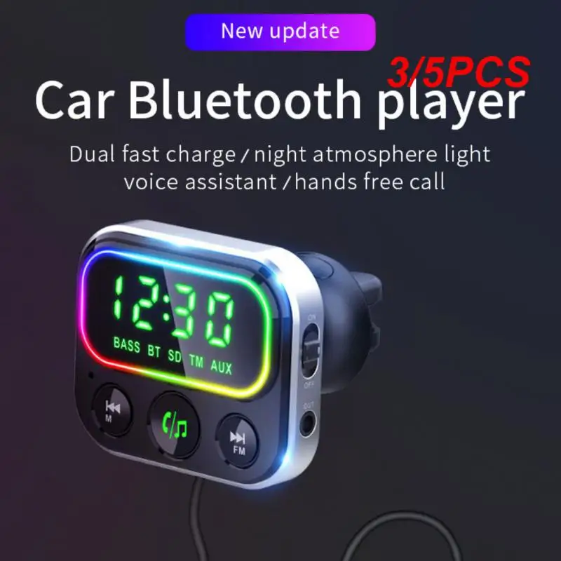 

3/5 шт., Автомобильный MP3-плеер с Bluetooth Bc79