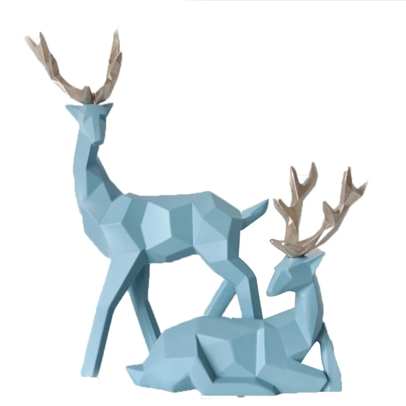 

2 шт., фигурки оленей в скандинавском стиле