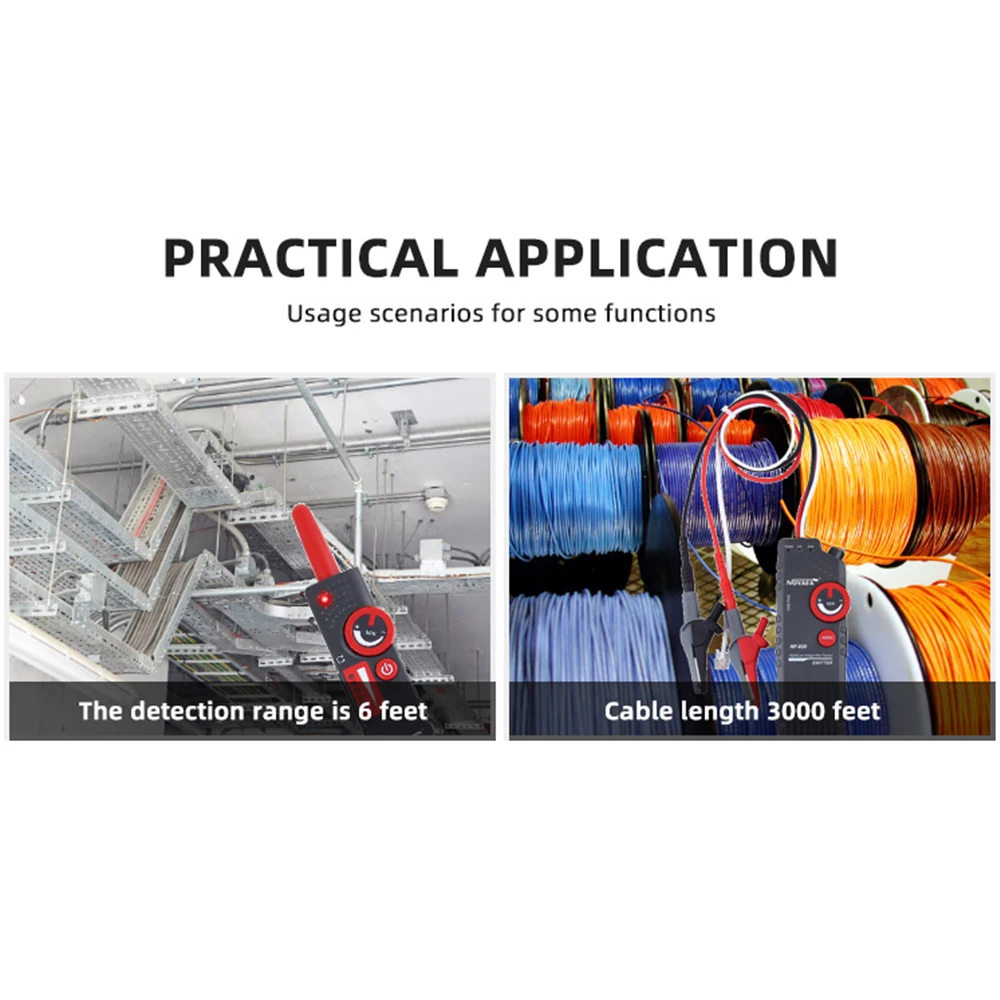 NOYAFA заводская цена высоковольтный проводной трекер подземный тестер