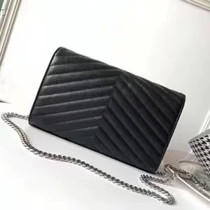 

wholesale Luxury handbags designer wallet on chain magnet clasp women purse square crossbody bag flap shoulder bags with box