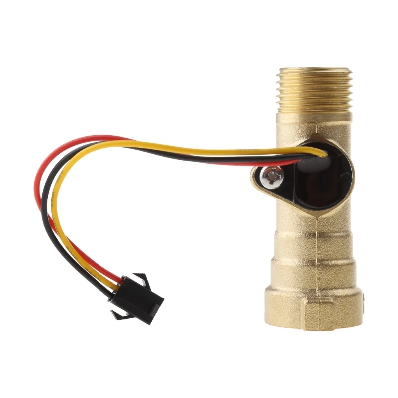 M17D &quotлатунный датчик расхода воды 2 0 МПа Холла турбинный расходомер DC5V-18V