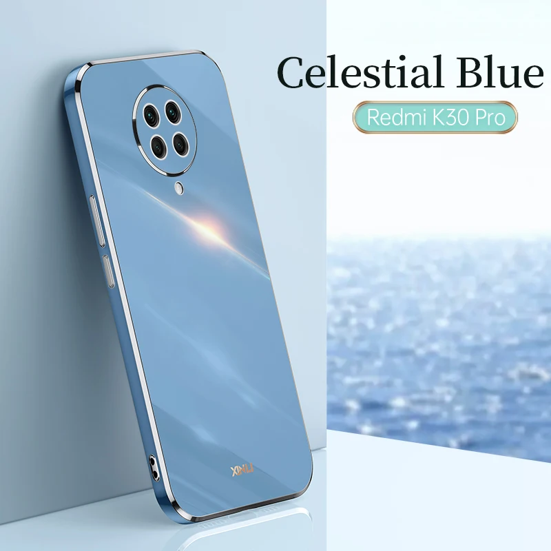 luxury square plating phone case for xiaomi poco f2 pro pocof2 pro shockproof soft tpu silicone back cover fundas free global shipping