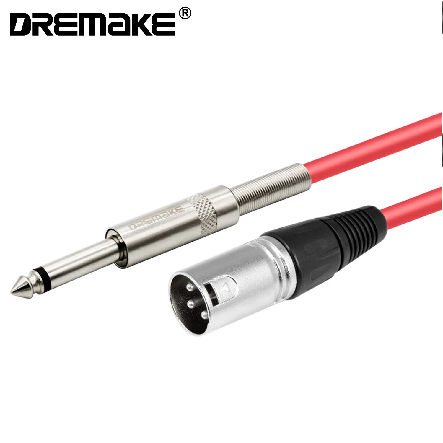 aliexpress.com - Instrument Cable XLR 3 Pin Plug to 6.35mm (1/4″) Male Mono Jack Plug Cable High Quality Microphone Cord for Pro, DJ, Stage…