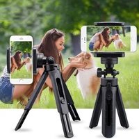 Mini Selfie Retractable Tripod Phone Holder Stand Tripod Monopod for Gopro 6 Smooth Q DJI OSMO Portable Collapsible Tripode