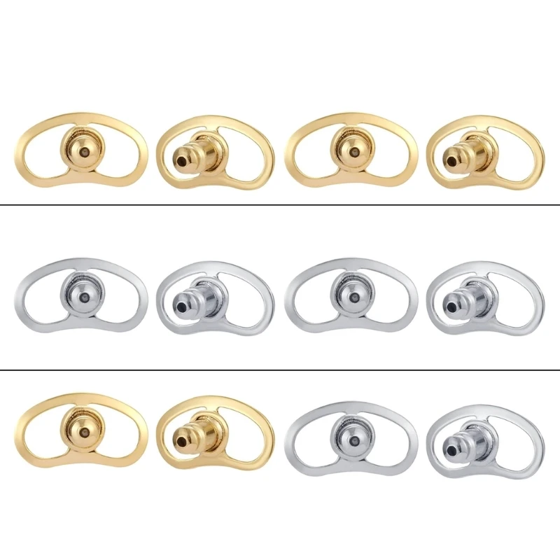 4 шт. накладки для поддержки ушей тяжелых серег заглушки подъемники сережек