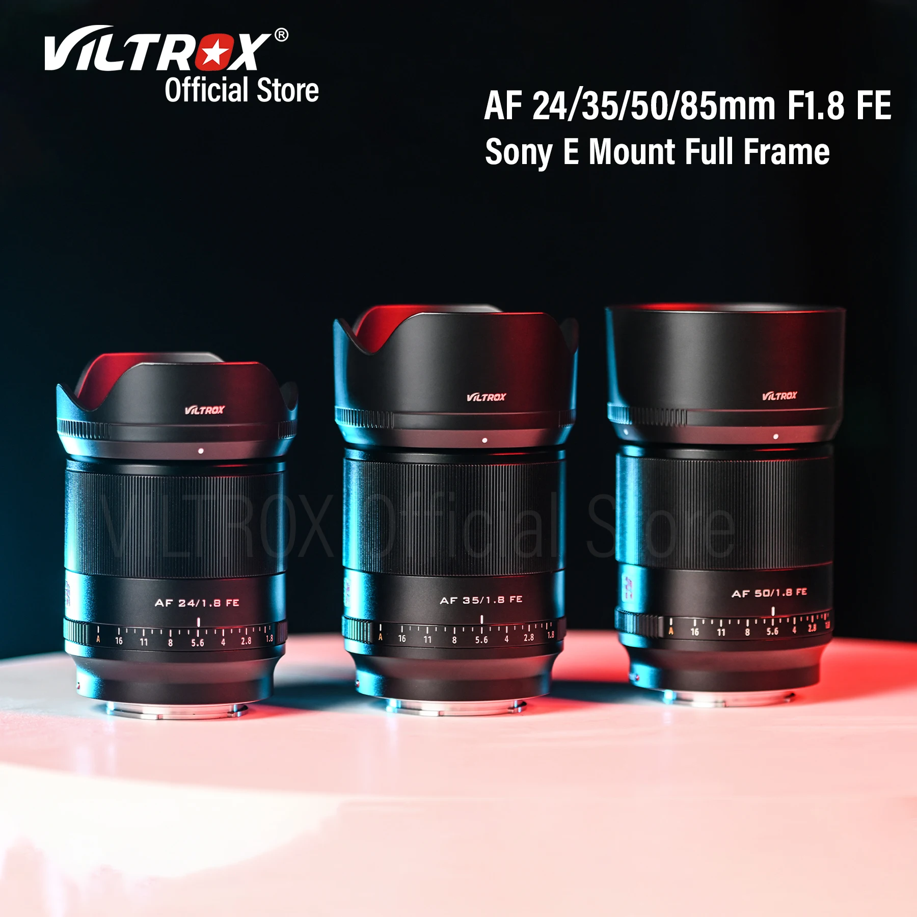 Фото Viltrox 85mm 1.8 24mm F1.8 для Sony Nikon объектив для камеры полнокадровый портретный объектив с автофокусом Sony E объектив a7c a7m4 fx3 z5 z6 zf z7 №3