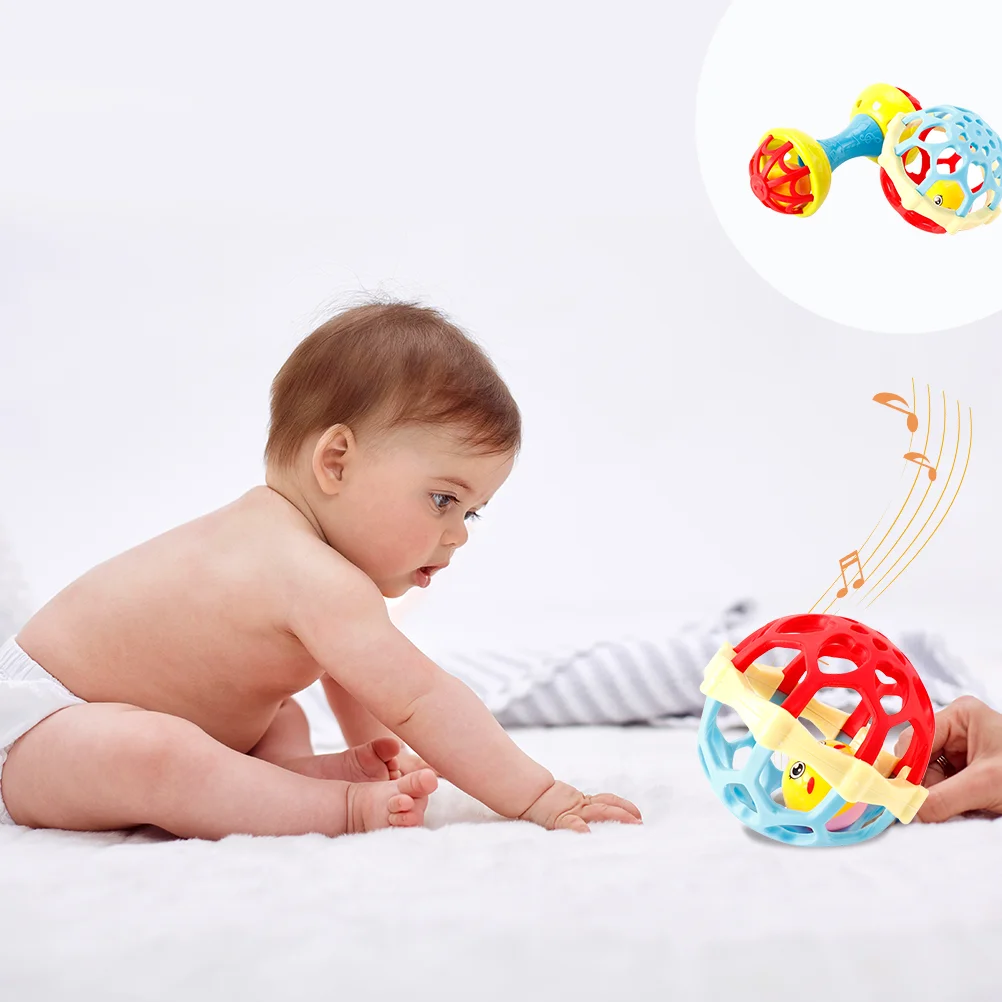 

3pcs Baby Rattle Portable Rattle Teether Toys Infant Rattles Grasp