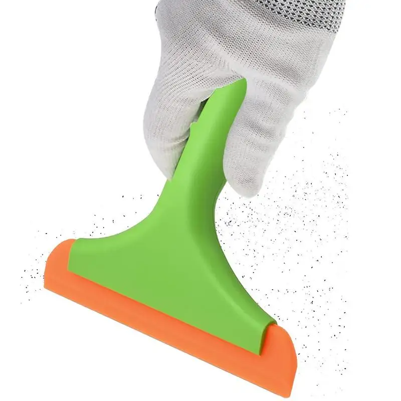 

Silicone Window Squeegee Ergonomics Design Board Scraper With Hole Scraper Tool Window Tinting Windshield Washing Bathroom Glass