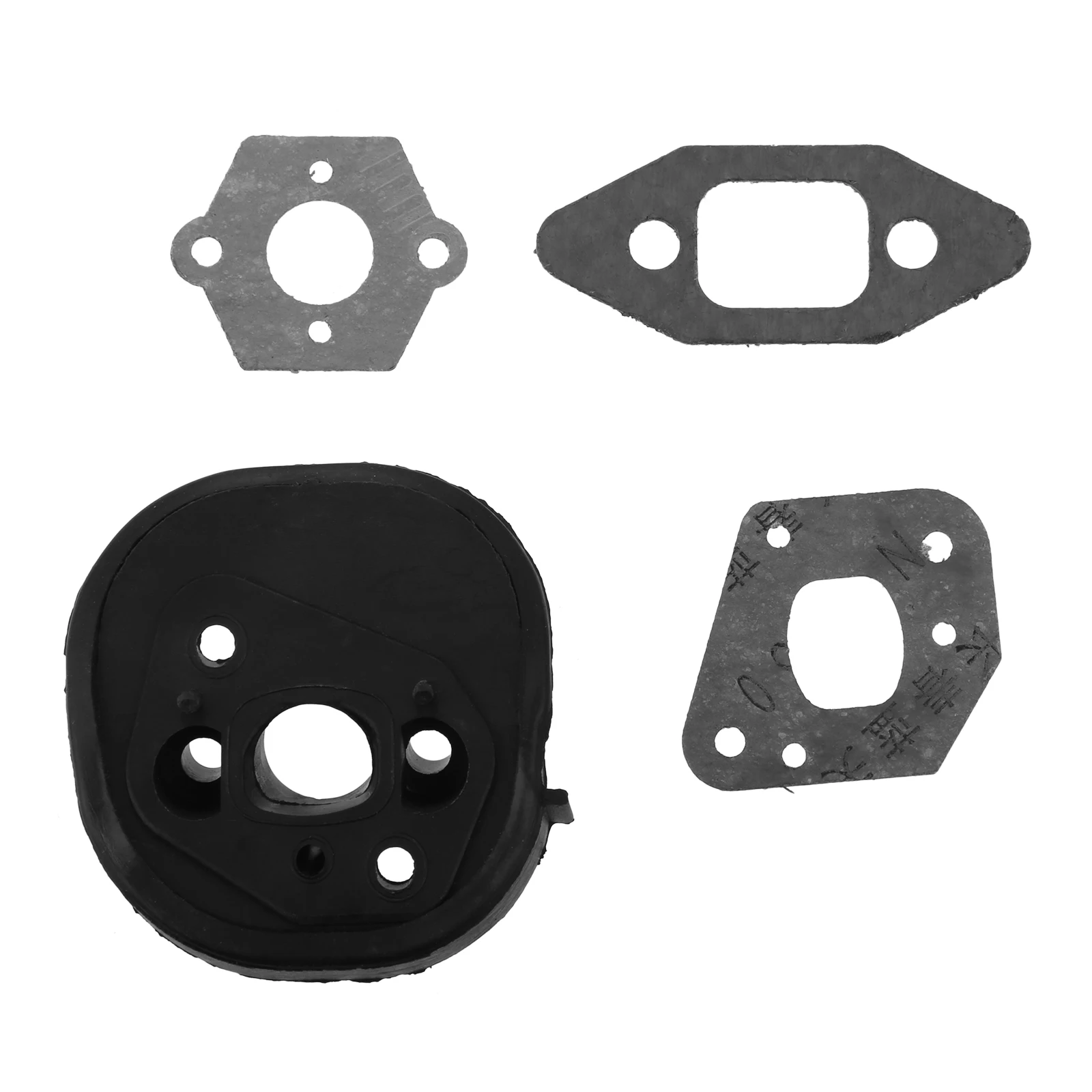 

4pcs/1set Intake Manifold Carburetor Gasket Kit for Partner Chainsaw 350 351 370 371 420 McCulloch MacCat 335 435 440 Spares