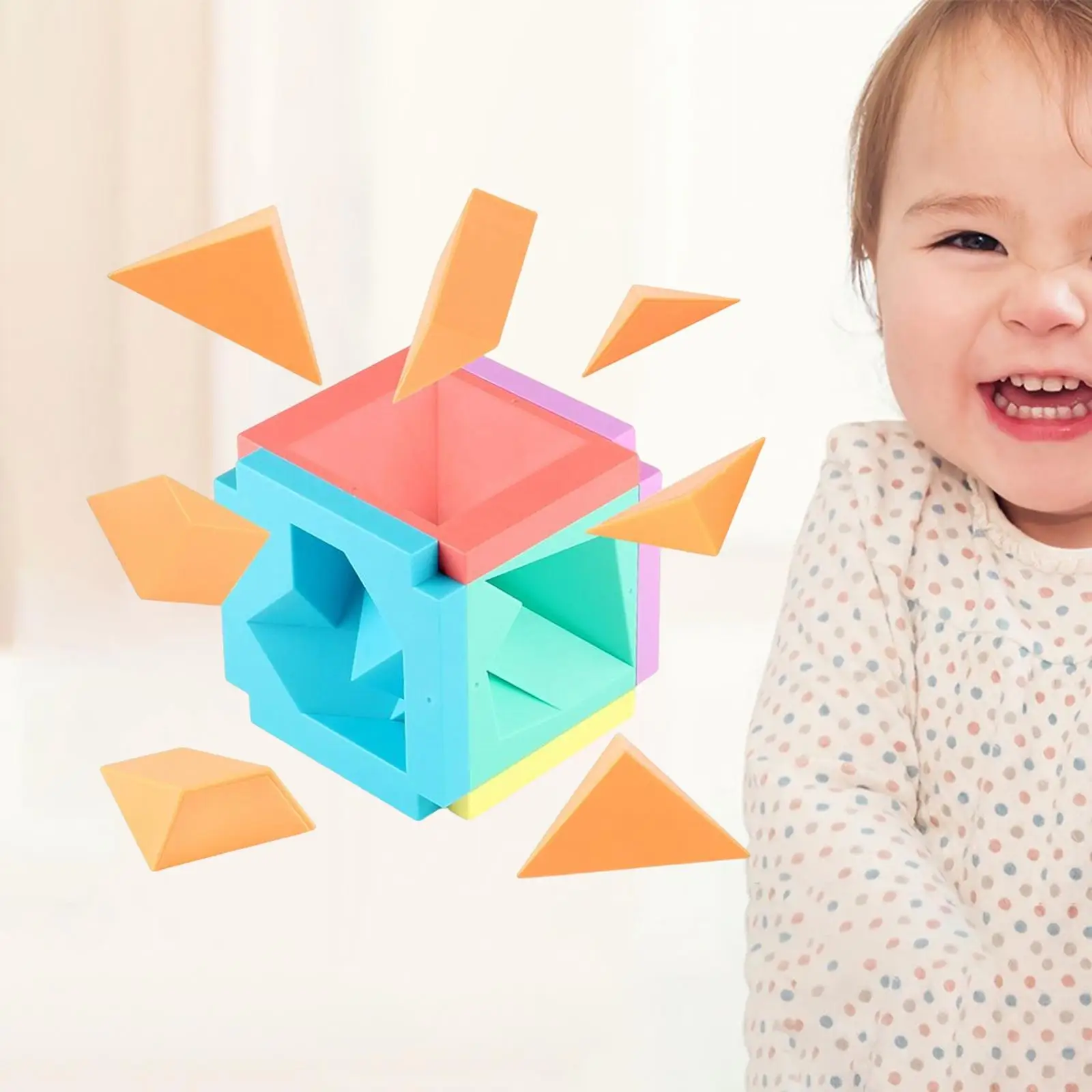 

Tangram Puzzles for Kids, Fun Educational Brain Teaser, Learning , Favor