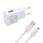 Для Samsung Galaxy S3 S4 S6 S7 edge j1 j3 j7 neo для Xiaomi Redmi 4a 5a Note 4x5 6 6a телефонный провод Micro usb + зарядное устройство USB