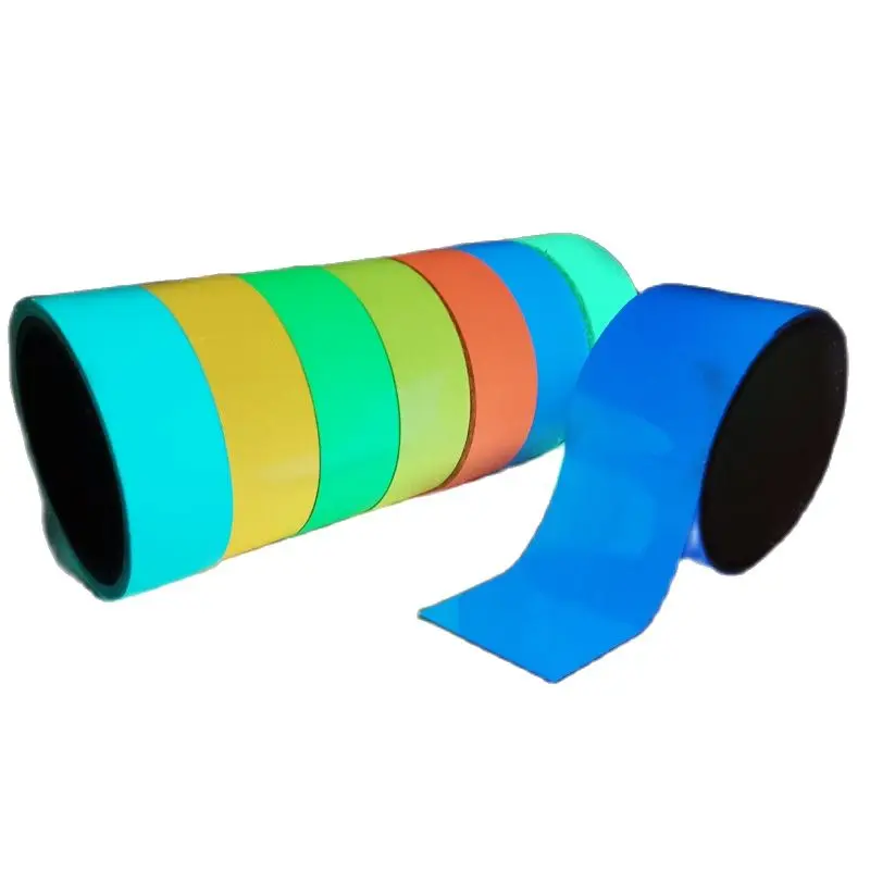 Светящиеся самоклеящиеся флуоресцентные наклейки для стен, 2 см x 5 м