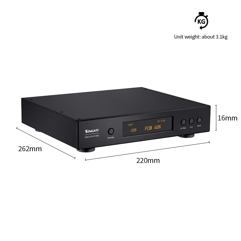 Singxer SDA-6 DAC DSD512 AK4499 XMOS XU208 I2S USB NOS PLL Native Direct Solution Цифровой аналоговый интерфейс