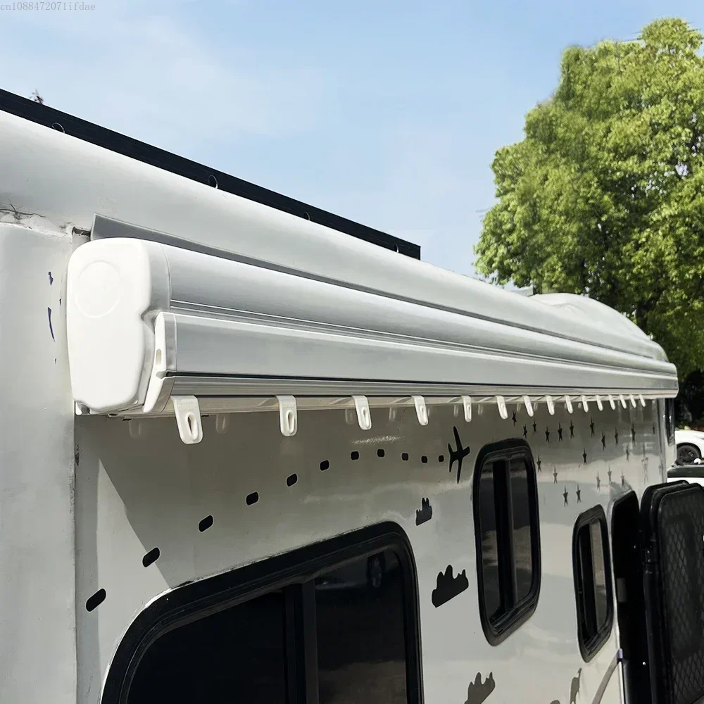 Фото Toldo lateral de coche automático Control Motorizado Manual Wareda W5500 para toldo remolque viaje RV №1