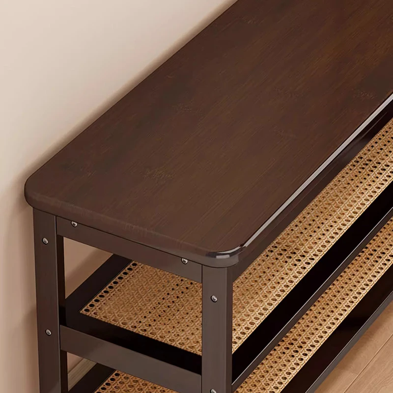 Роскошная скамейка для хранения обуви в гостиную Скандинавский дизайн