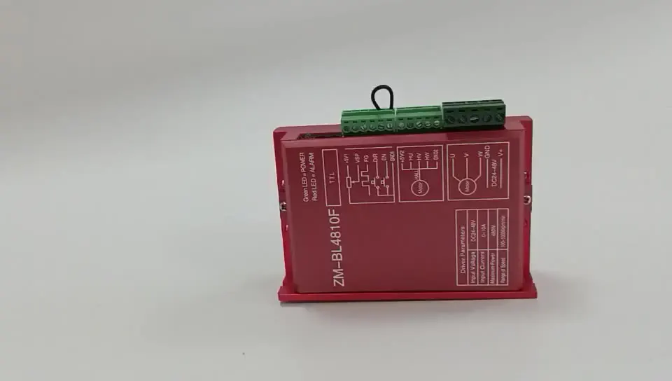 

Wholesale Price Top Quality latest Design Brushless DC motor Driver ZM-BL4810F 18V-50VDC