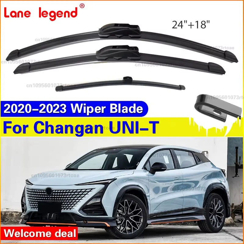 

3 шт. автомобильные передние и задние щетки стеклоочистителя для Changan UNIT UNI-T UNI T 2020 2021 2022 2023 лобовое стекло автомобильные аксессуары