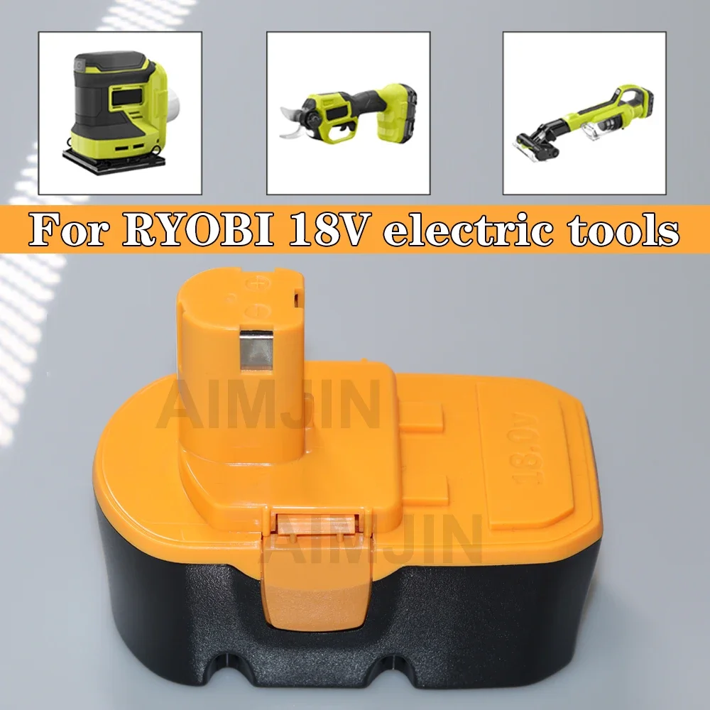 Фото Аккумулятор P101 ABP1801 ABP1803 BPP 1820 для электроинструментов Ryobi 18V, сменный, 4800 мАч, P100 №4