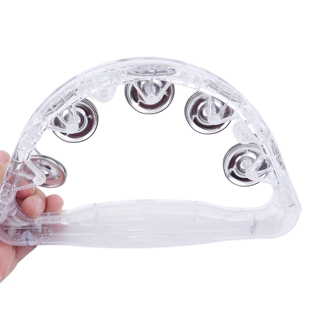 Сенсорная игрушка со светодиодной подсветкой мигающий бубен музыкальный