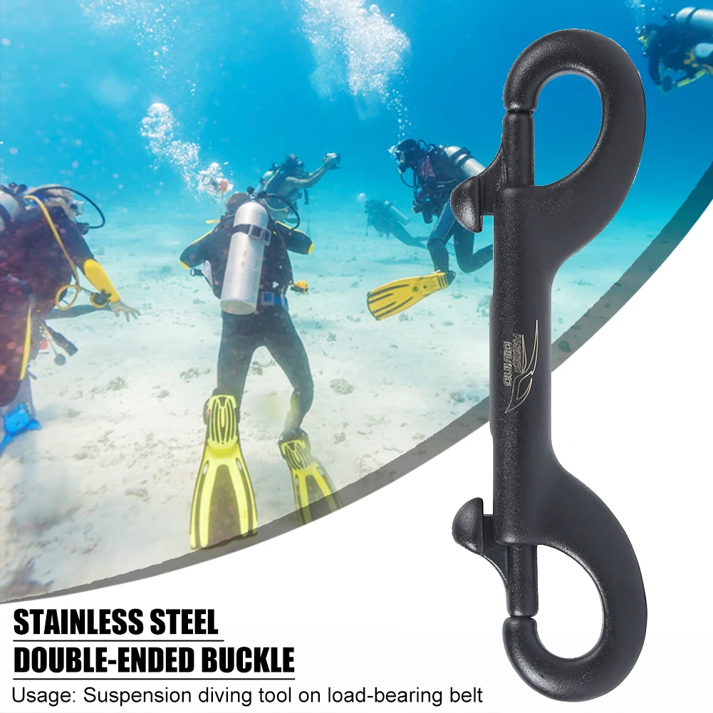 

Double Ended Clip Hook Submersible Climbing Bolt Snap Scuba Diving Buckle Anti Corrosion and High Temperature Resistance