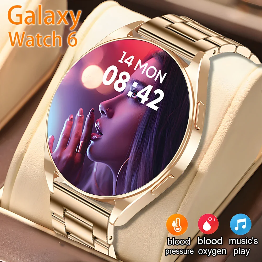 

New smartwatch for Samsung Galaxy Watch 6 Pro BT Wireless Calling Sports Fitness Tracker Men Women Smart Watch for Xiaomi Huawei