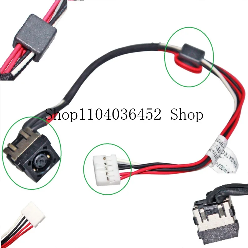 ОРИГИНАЛЬНЫЙ РАЗЪЕМ DC SOCKET CABLE PORT для Dell Inspiron VAW00 VAW01 VAW02 VAW10 VAW11