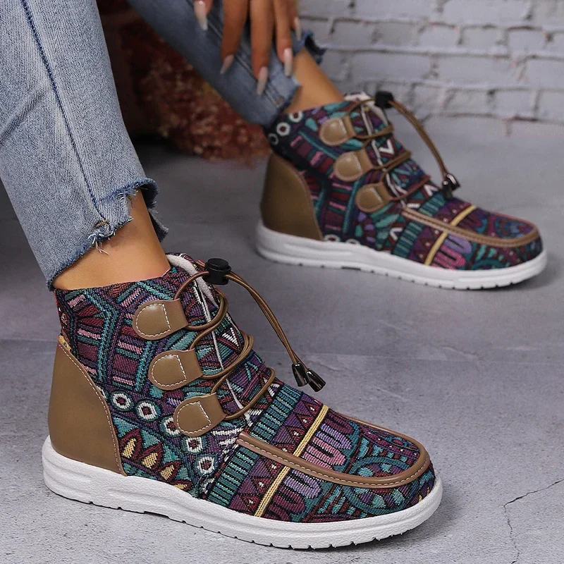 

Женские кроссовки на плоской платформе, удобная повседневная спортивная обувь, новинка зимы 2024, брендовые дизайнерские беговые туфли, Женская прогулочная обувь